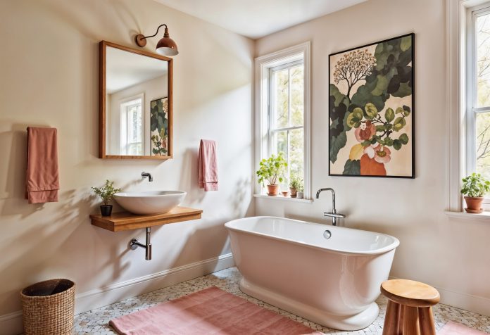 how to make a small bathroom feel bigger